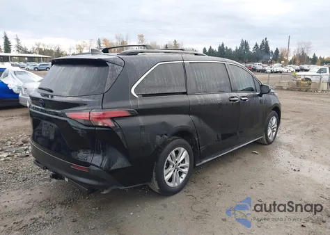2022 Toyota Sienna Xle Woodland Edition z USA, uszkodzony, nr VIN 5TDASKFC0NS049280